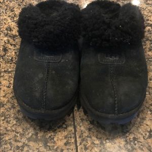 UGG Croquette Slipper Black Size 8